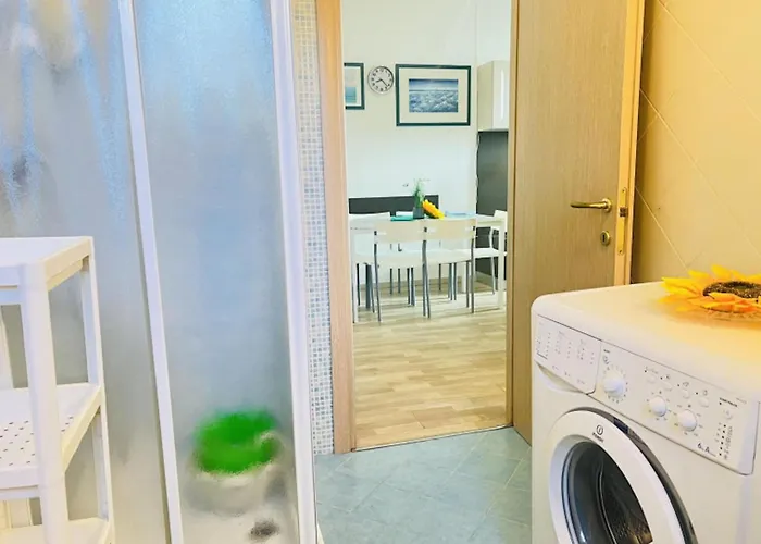 Apartmán Bright Flat With Shared Swimming Pool Bibione